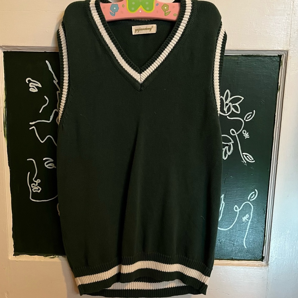 Green yujianxiong vest